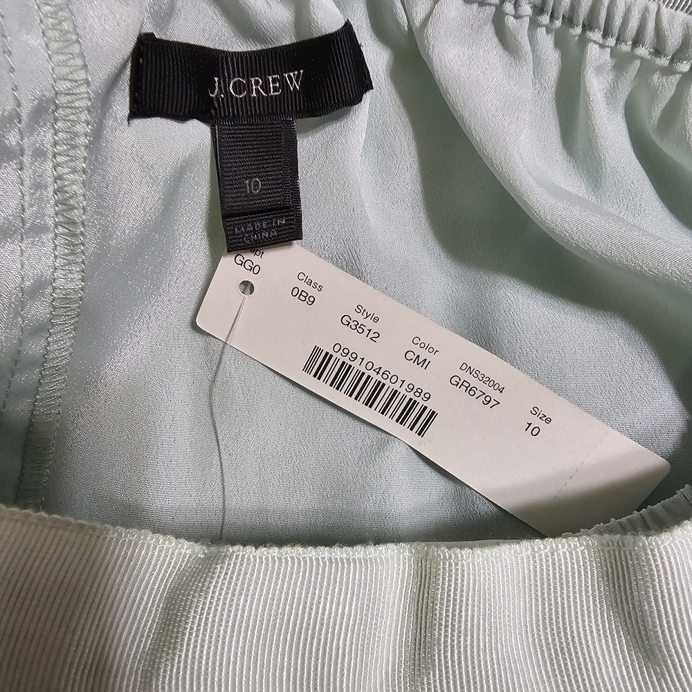 NWT J. Crew Mint Tulle Ball Skirt Size 10 - Picture 5 of 5